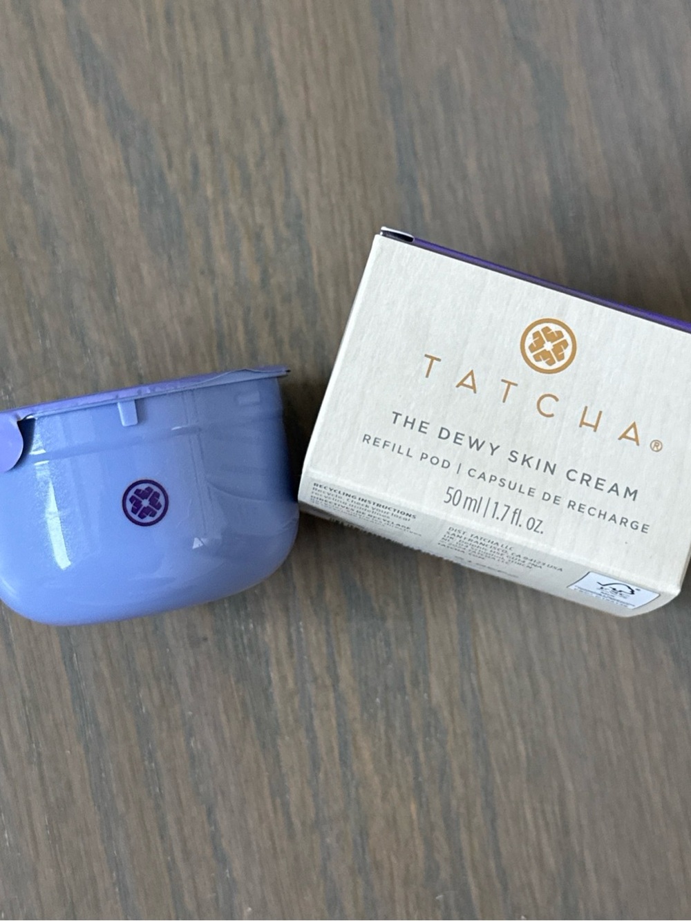 NIB Tatcha The Dewy Skin Cream Refill Pod - 50ml/ 1.7fl oz